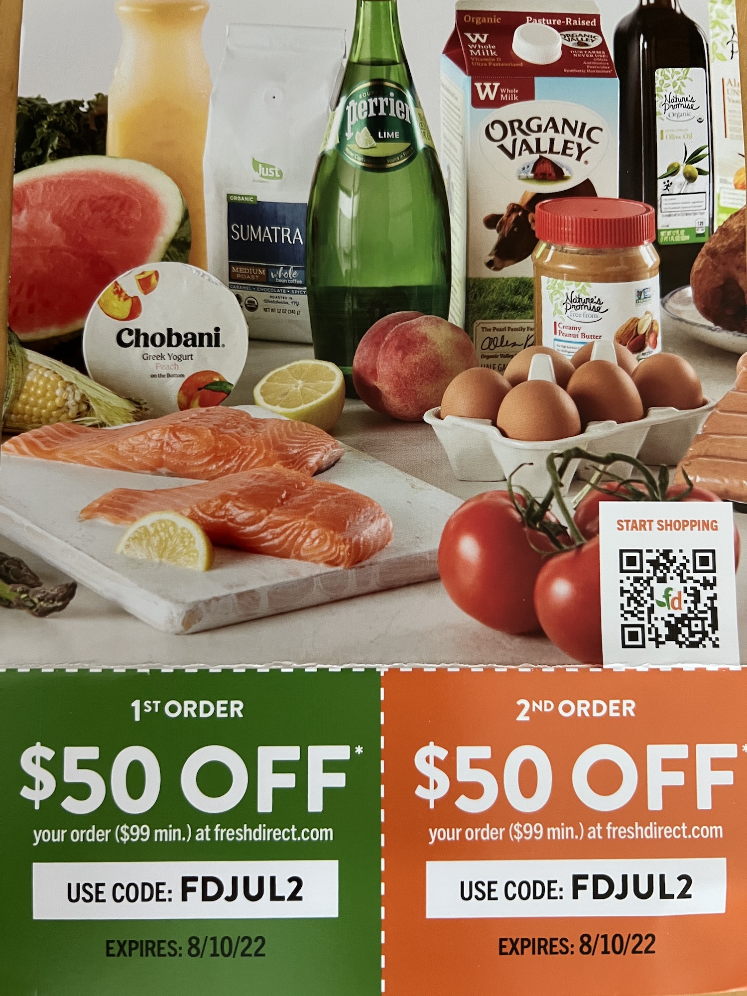 FreshDirect Discount Coupon 멘토링